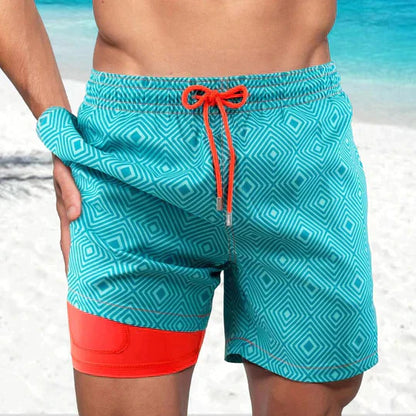 Men's summer swim shorts - Light and comfortable