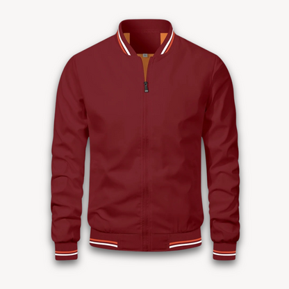 Veste Bomber Légère Décontractée Homme – Col Montant Stylé