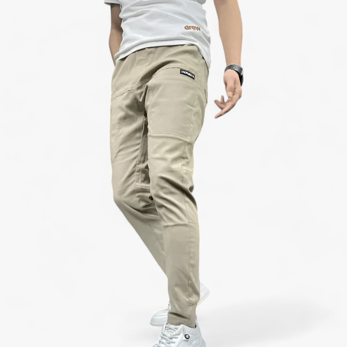 Pantalon Cargo Moderne Homme – Taille Élastique Confortable pour Tous les Jours
