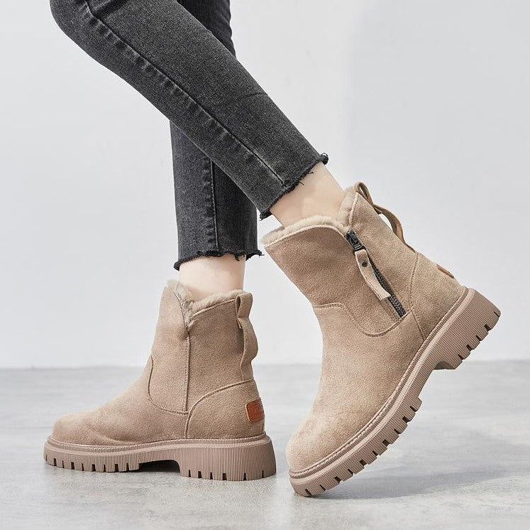 Bottes d’hiver durables pour femme – Chaussures élégantes et confortables