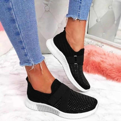 Baskets à scratch pour femme avec soutien