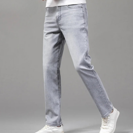 Jean Homme Premium Résistant Coupe Droite Ajustée – Denim Quotidien