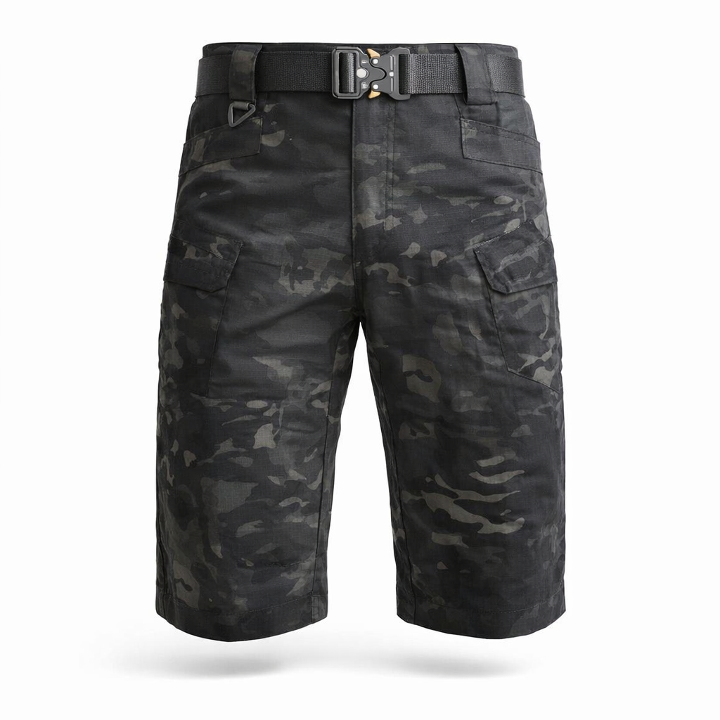 Short Cargo Homme – Short Court Décontracté Multi-Poches