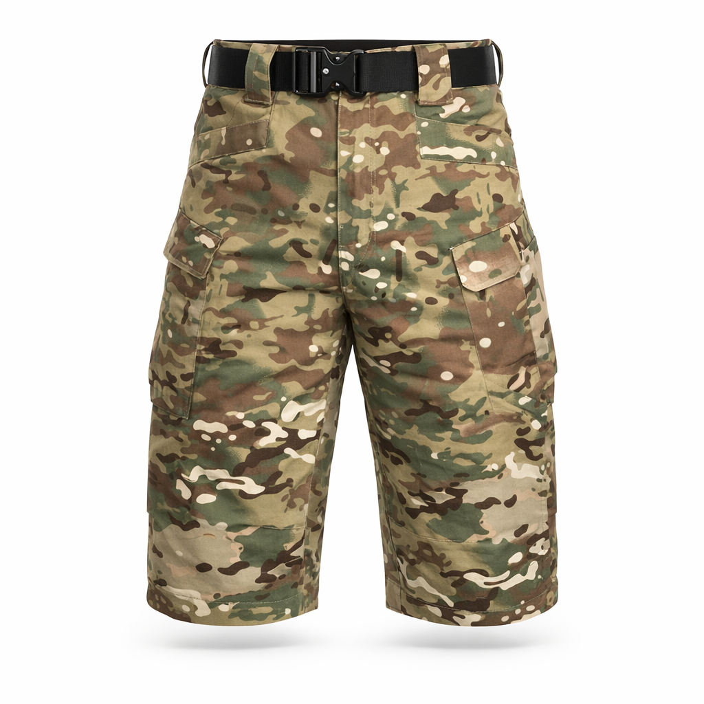 Short Cargo Homme – Short Court Décontracté Multi-Poches