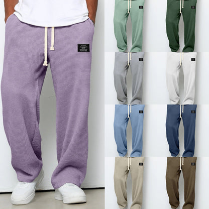 Men's Casual Premium Trousers – Comfortable Trousers with Embossed Texture