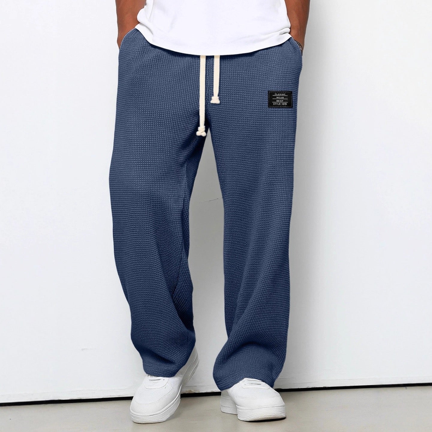 Men's Casual Premium Trousers – Comfortable Trousers with Embossed Texture