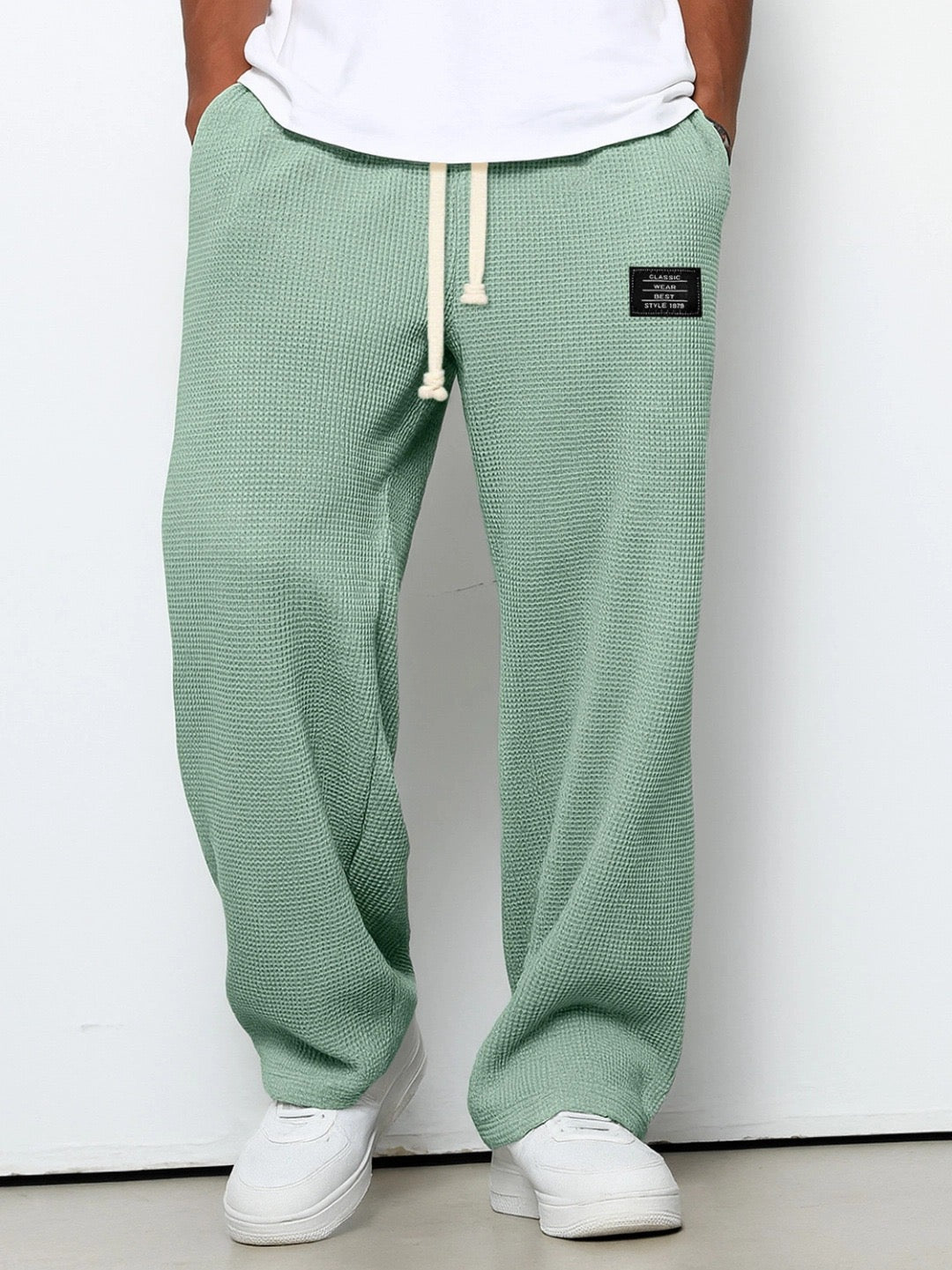 Men's Casual Premium Trousers – Comfortable Trousers with Embossed Texture