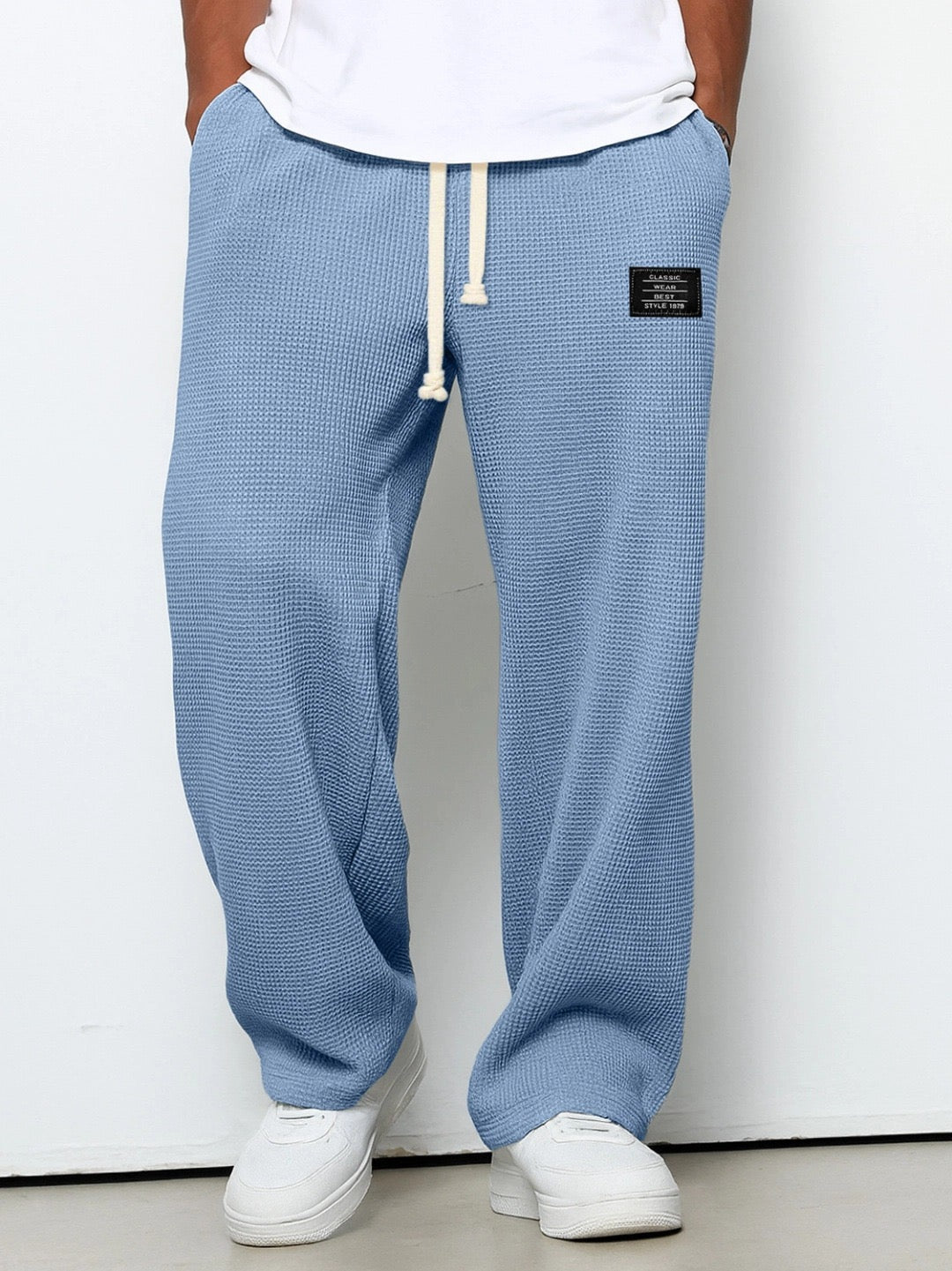 Men's Casual Premium Trousers – Comfortable Trousers with Embossed Texture