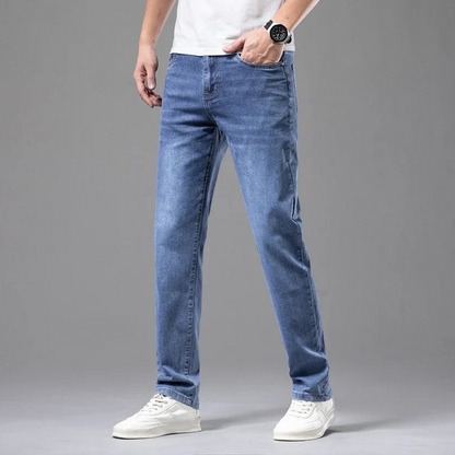 Jean Homme Premium Résistant Coupe Droite Ajustée – Denim Quotidien
