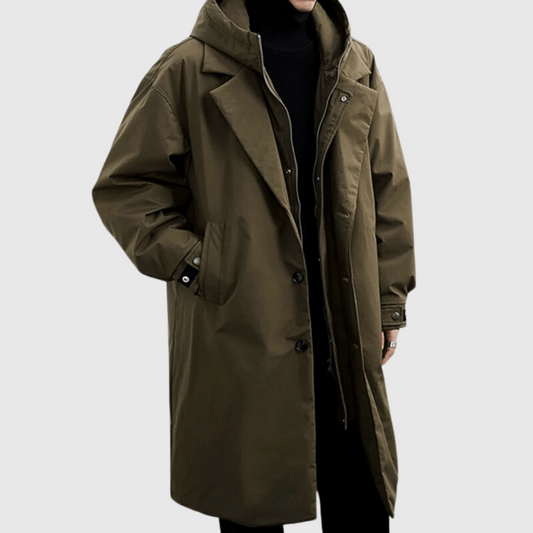 Imperméable Homme Toutes Saisons – Veste Légère Coupe-Vent à Capuche