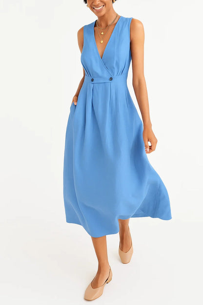 Robe légère femme respirante – Robe élégante et fluide d’été