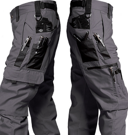 Pantalon tactique durable confortable élégant premium homme – Pantalon utilitaire respirant extensible avec multiples poches travail plein air