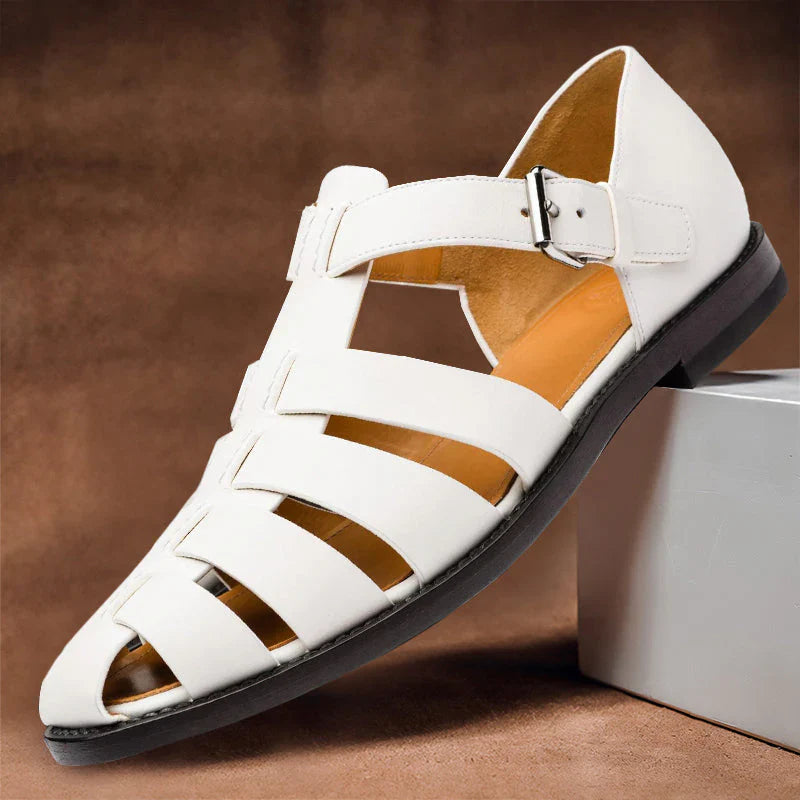 Sandales Hommes en Cuir – Confort et Élégance