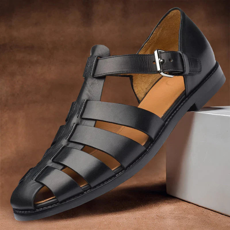 Sandales Hommes en Cuir – Confort et Élégance