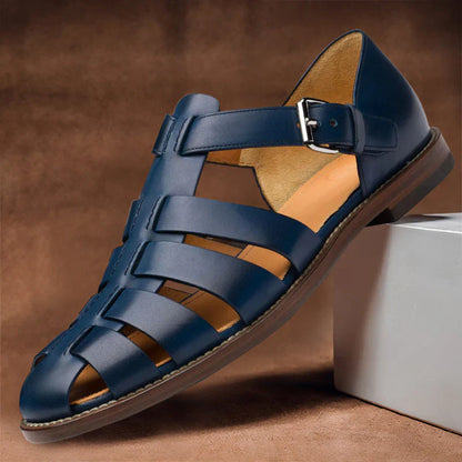 Sandales Hommes en Cuir – Confort et Élégance
