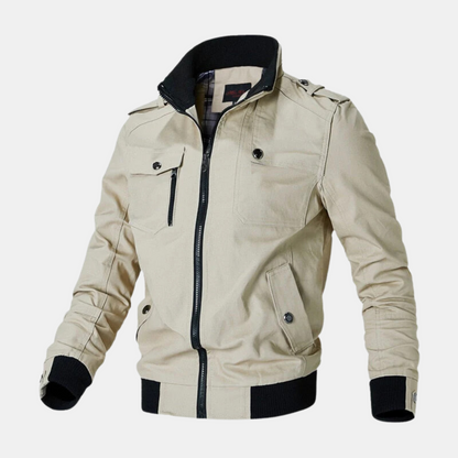 Blouson bombardier léger haut de gamme pour hommes