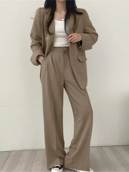 Tailleur Femme Deux Pièces | Tailleur Pantalon Femme | Ensemble Femme Deux Pièces