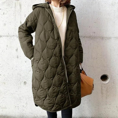 Veste Matelassée à Capuche d’Hiver pour Femme