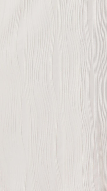 Robe Ajusté Longue Plissée Blanche Invité Mariage Femmes – Élégante, Fluide
