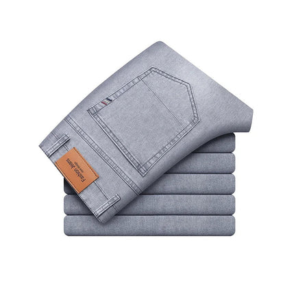 Jean Homme Premium Résistant Coupe Droite Ajustée – Denim Quotidien