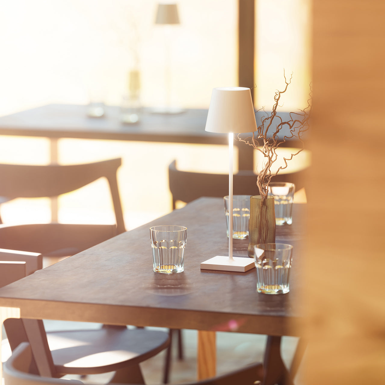 Lampe de table luminaire dimmable moderne à USB-C réglable – fonctionnelle