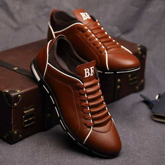 Hommes Formelles en Cuir Véritable Chaussures – Confort et Élégance