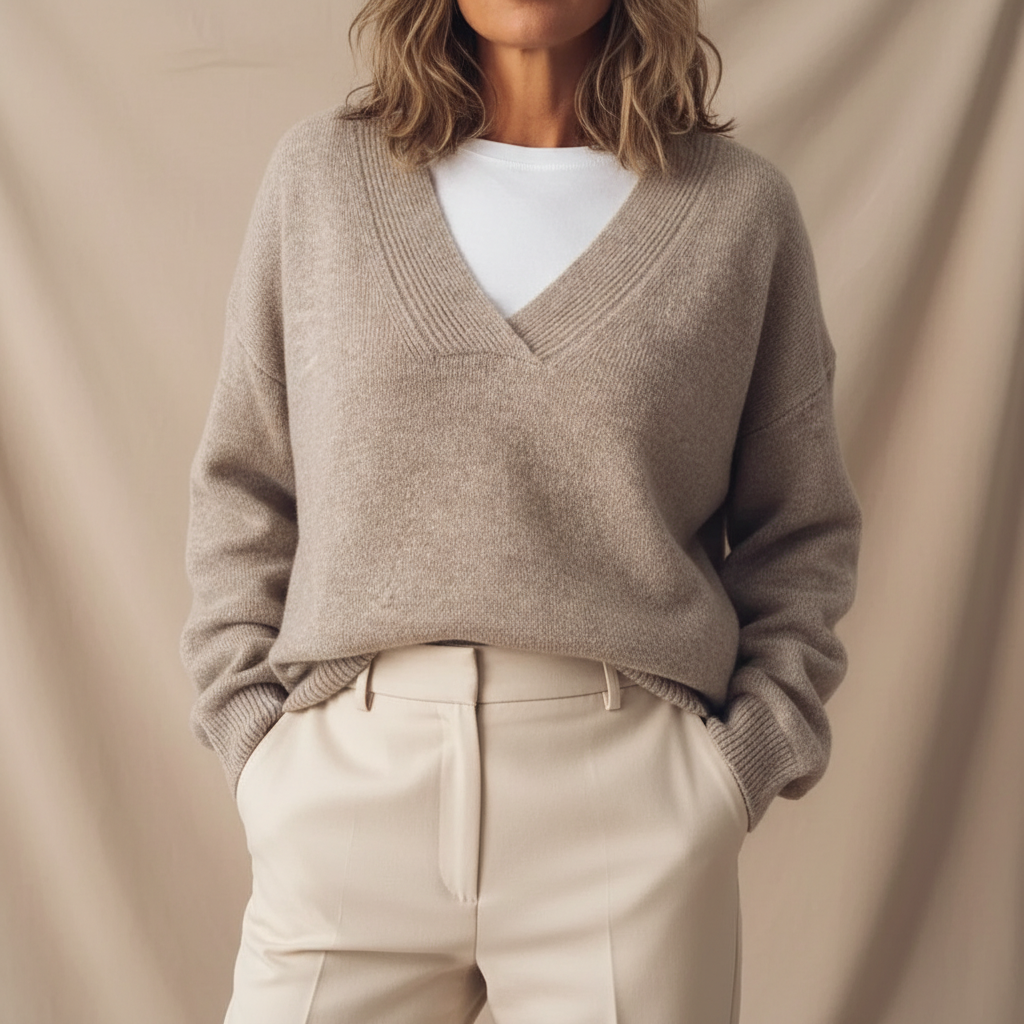 Jersey de corte holgado para mujer - Suave y desenfadado