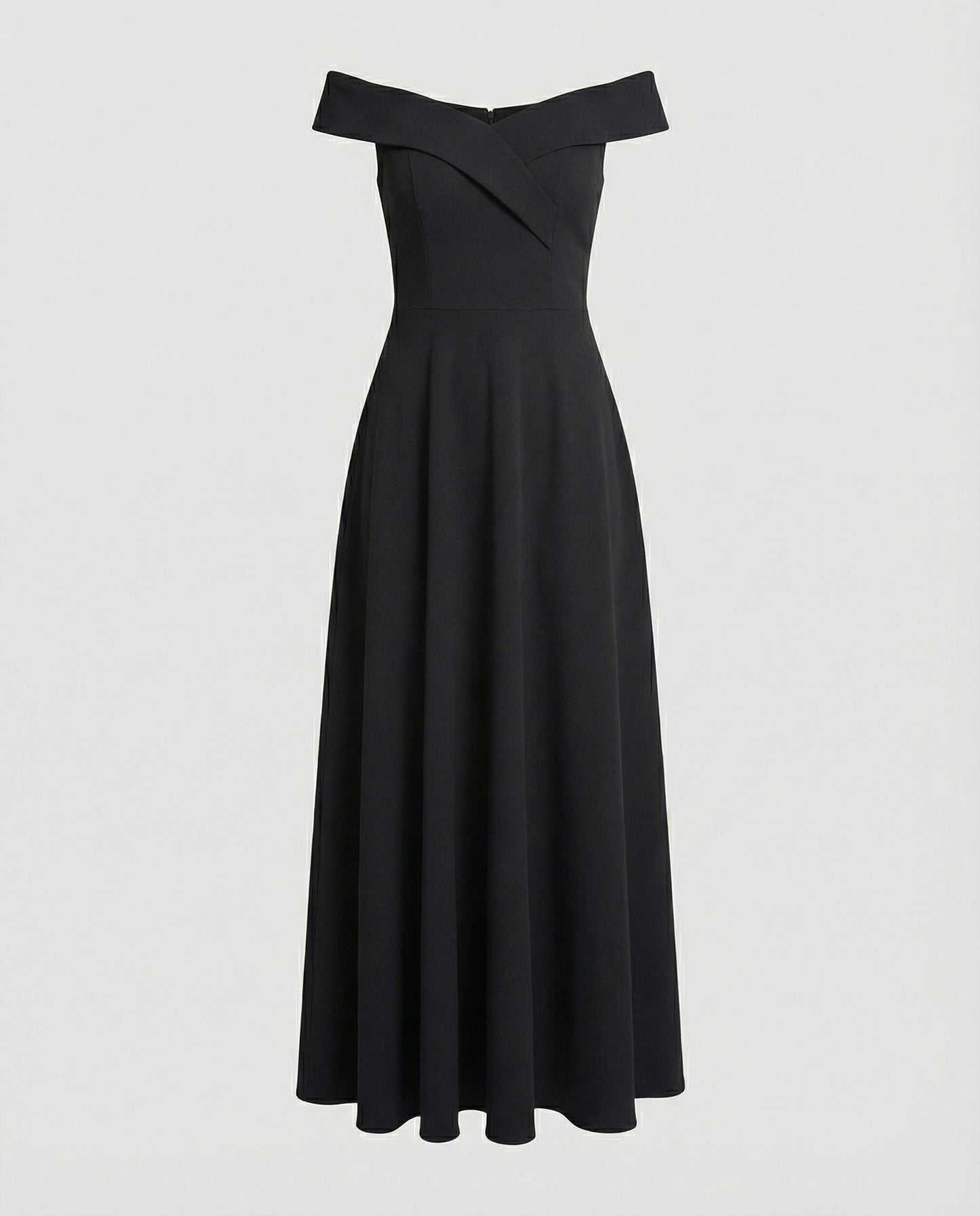 Robe maxi femme bustier epaule denudee - Elegante et ajustee