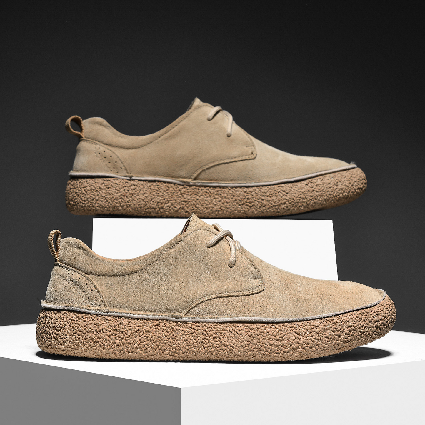Chaussures en Daim Bristol – Confort Quotidien en Daim Premium