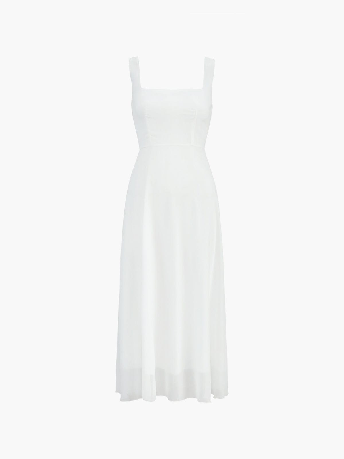 Vestito estivo donna con collo quadrato – Taglio classico e femminile
