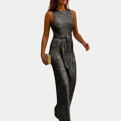 Combinaison à sequins pour femme – Élégante, style cocktail pour les soirées