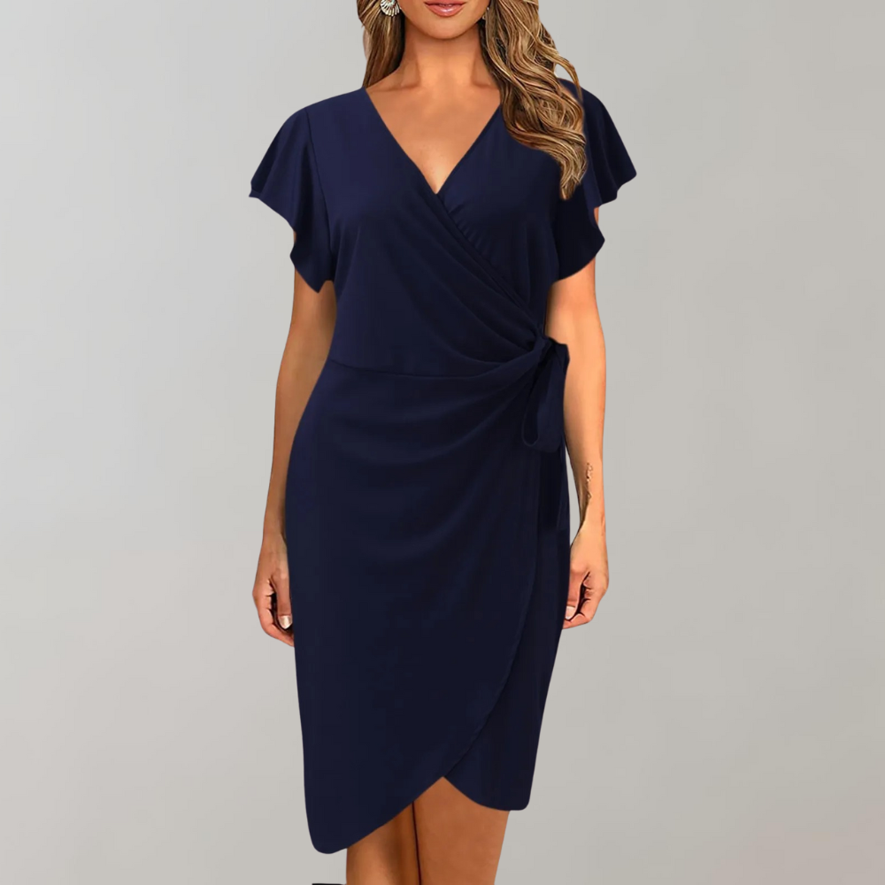 Robe d’été mi-longue pour femme à coupe aérienne et design intemporel