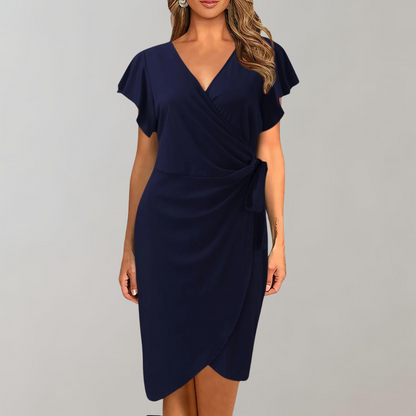 Robe d’été mi-longue pour femme à coupe aérienne et design intemporel