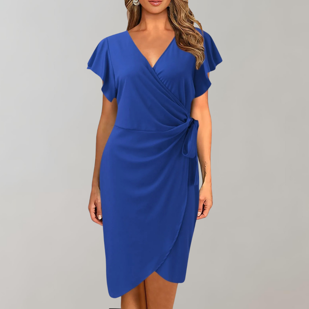 Robe d’été mi-longue pour femme à coupe aérienne et design intemporel