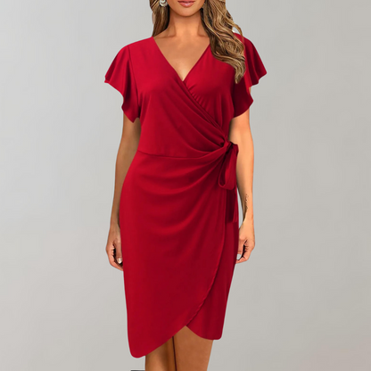 Robe d’été mi-longue pour femme à coupe aérienne et design intemporel