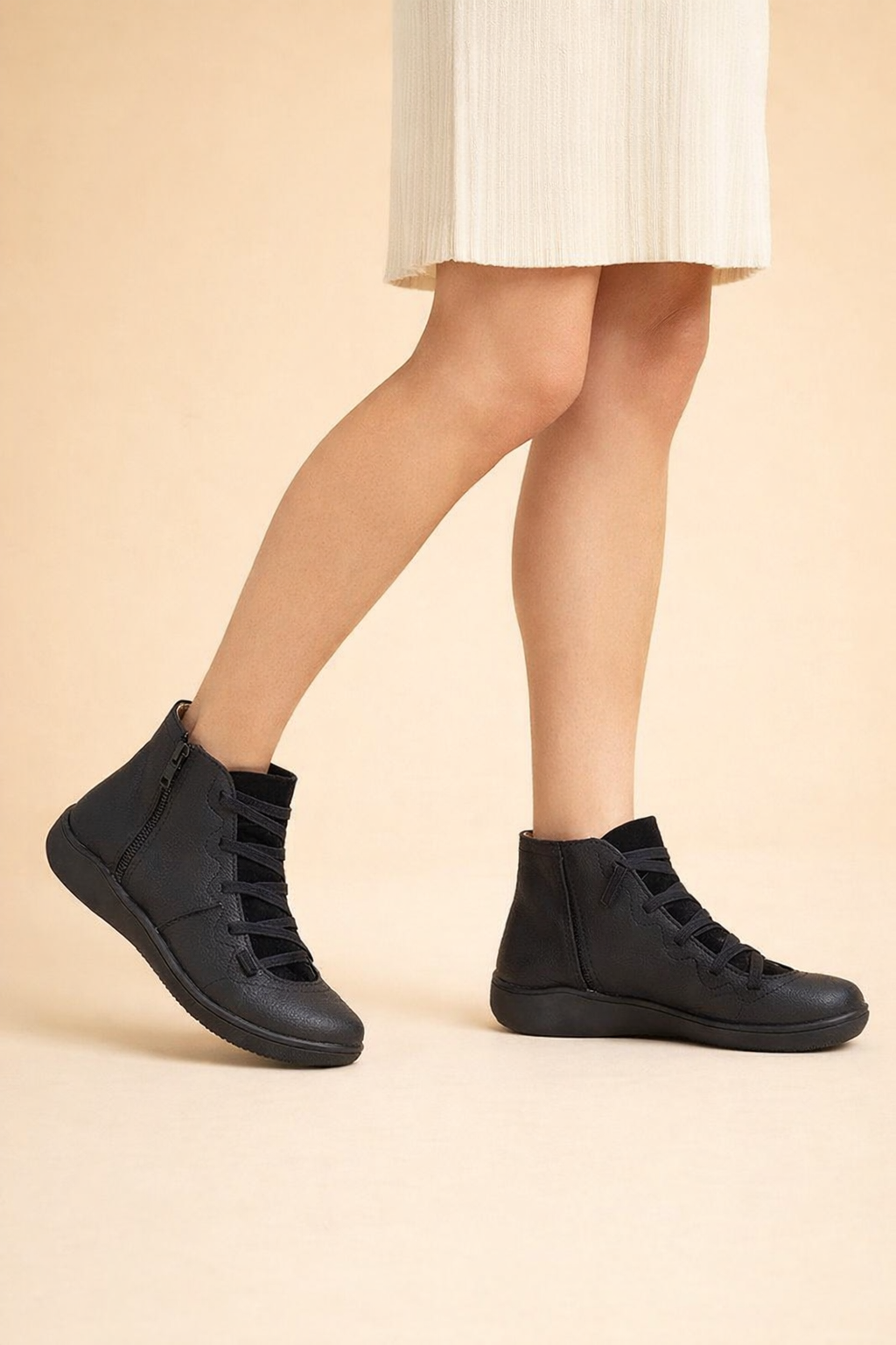 Bottines Orthopédiques Femme – Nina Confort et Soutien Tendance