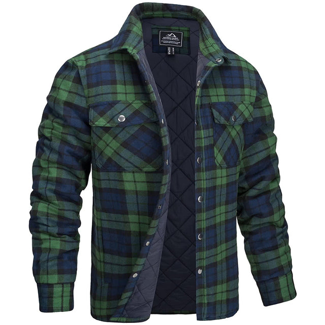 Veste Homme Luxueuse Ajustée à Carreaux – Confort et Style Élégant