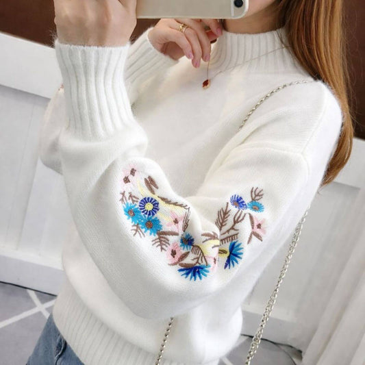 Pull floral femme Noreva - Doux et confortable