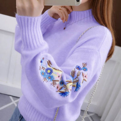 Noreva women's floral sweater - Soft and comfortable