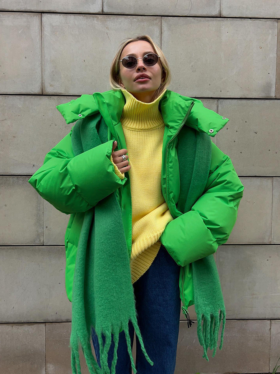 Veste Matelassée à Capuche pour Femme – Manteau Hiver Élégant et Confortable