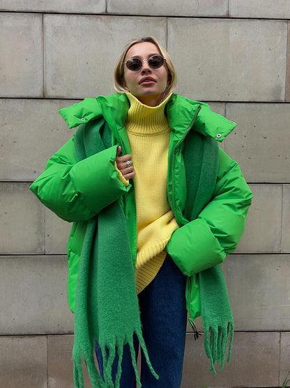 Veste Matelassée à Capuche pour Femme – Manteau Hiver Élégant et Confortable