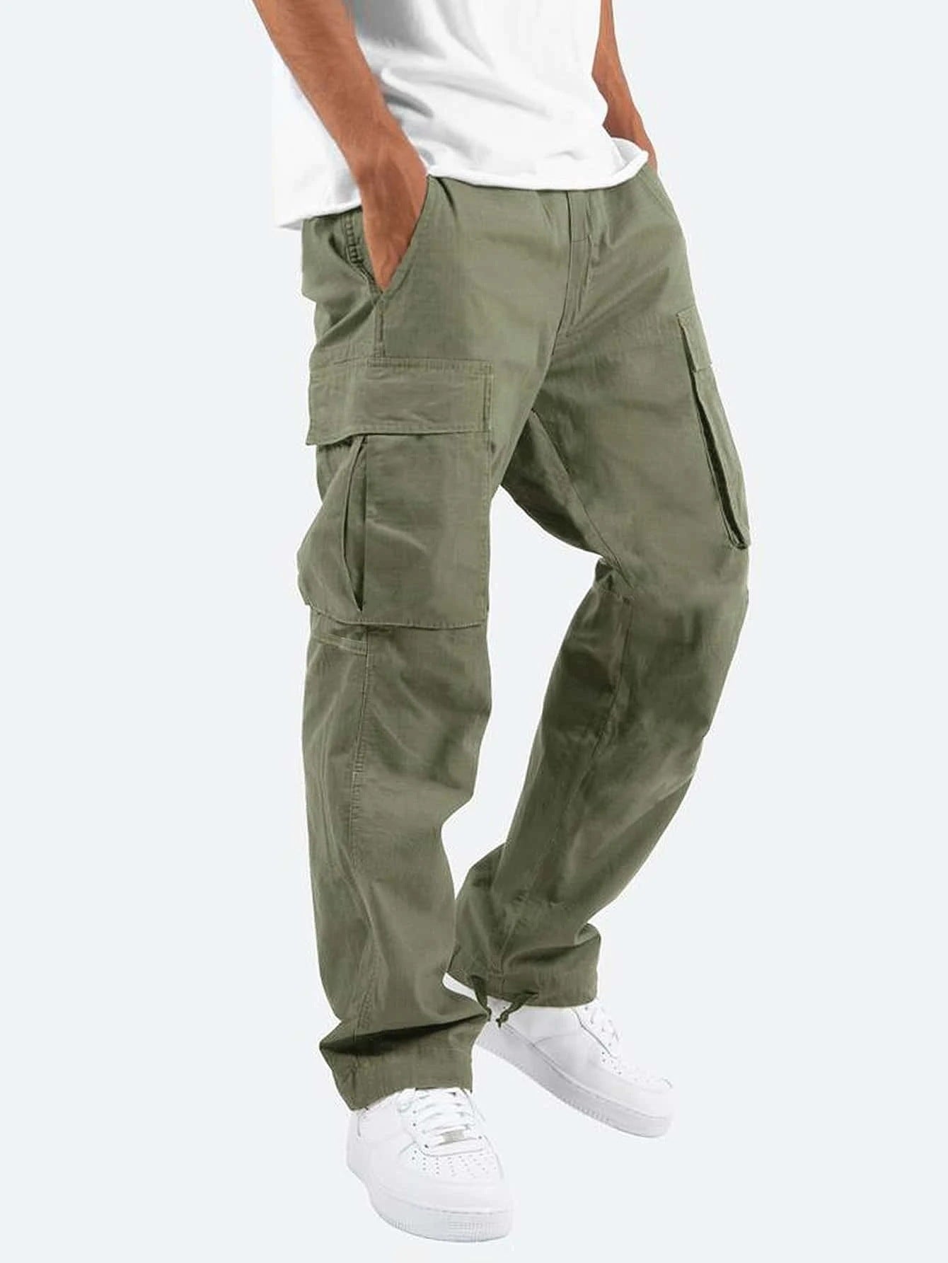Pantalon cargo durable pour homme – Coupe flexible et élégante