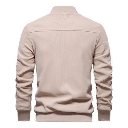 Veste Zippée Homme Automne & Hiver – Chaleur, Style Et Protection Quotidienne