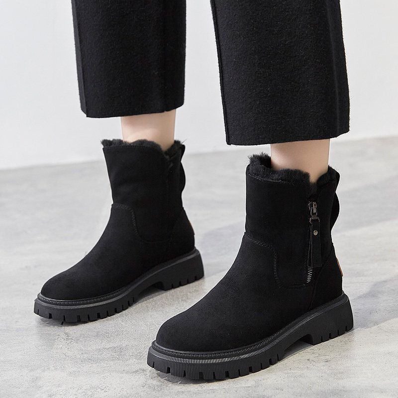 Bottes d’hiver durables pour femme – Chaussures élégantes et confortables
