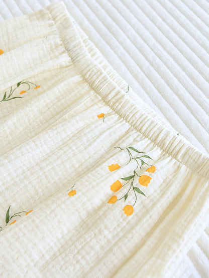 Femmes Pyjama Élégant en Coton