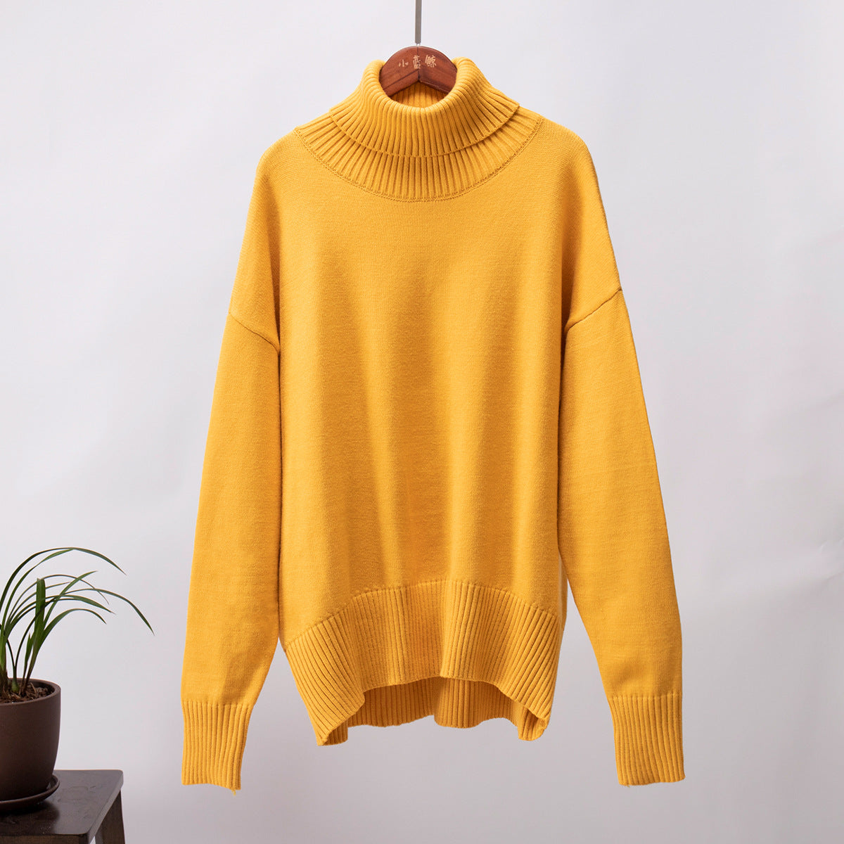 Pull à Col Roulé Luxueux et Doux pour Femme