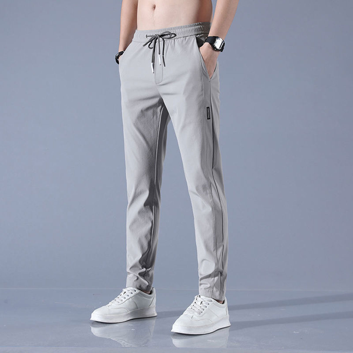 Pantalon Homme Séchage Rapide Coupe Slim – Confort Décontracté Résistant