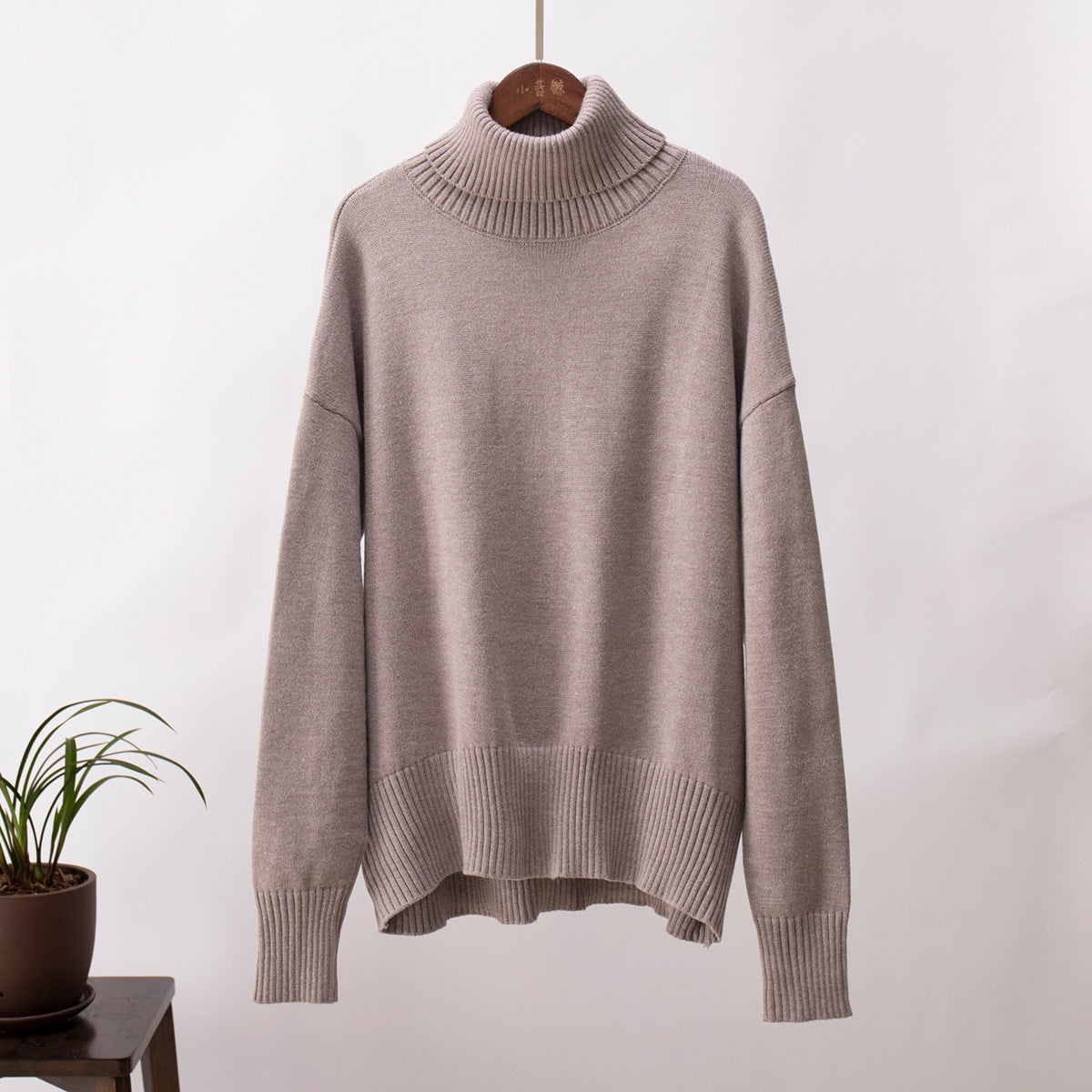 Pull à Col Roulé Luxueux et Doux pour Femme