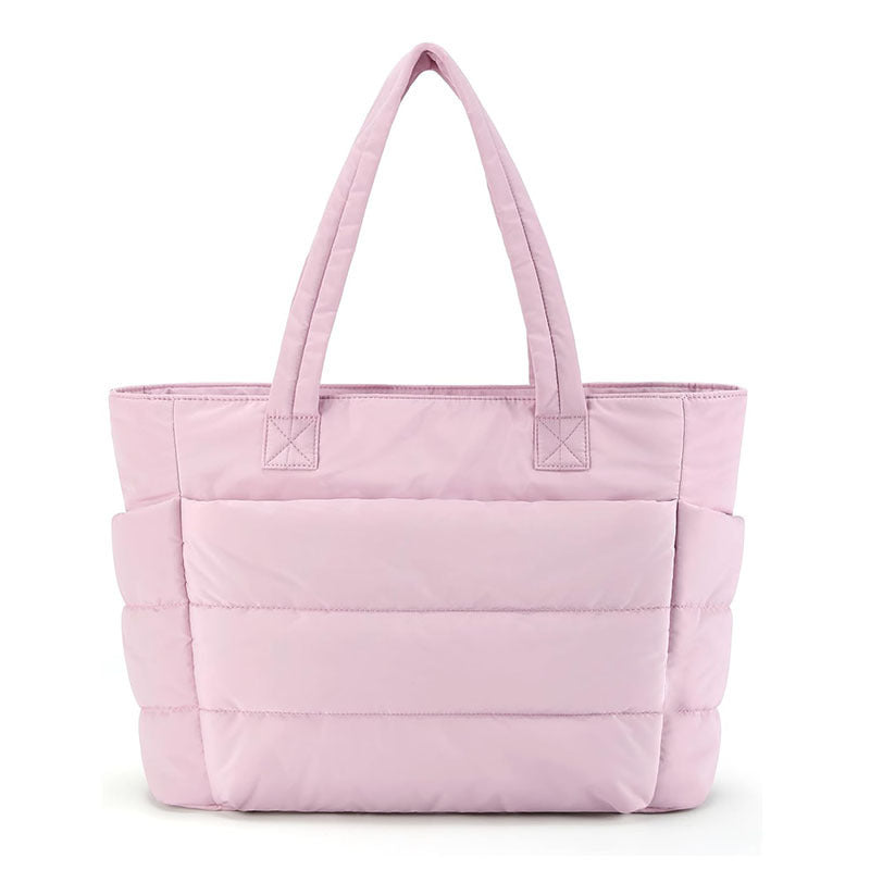 Sac Cabas Matelassé Femme – Compartiment Ordinateur Spacieux et Élégant