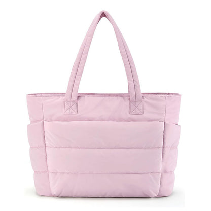 Sac Cabas Matelassé Femme – Compartiment Ordinateur Spacieux et Élégant